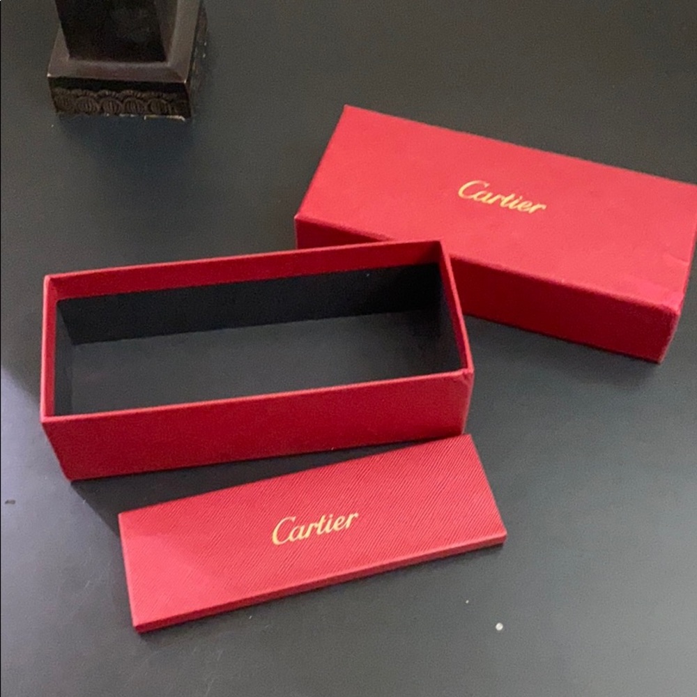 Cartier sunglass box